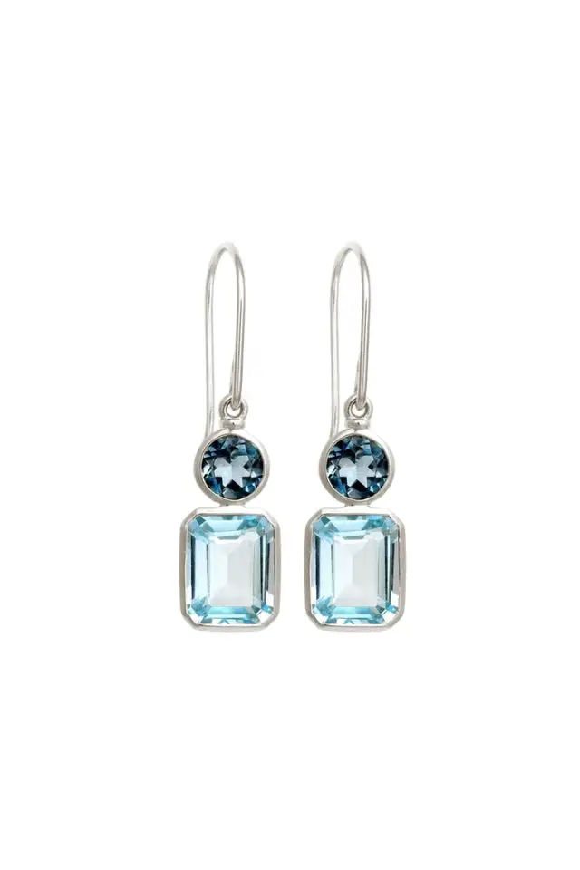 Topaz Sun Earrings