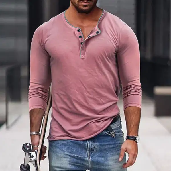 Cotton Textured Crew Tee