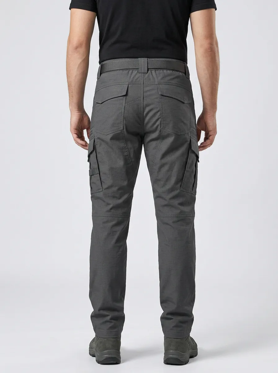 Classic Neat Men's Multi-Pocket Waterproof Tactical Cargo Pants