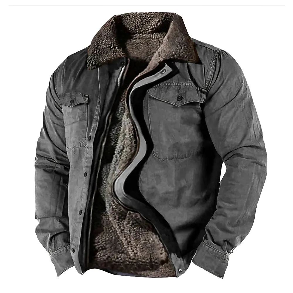 Everyday Fleece Lined Zip Front Coat