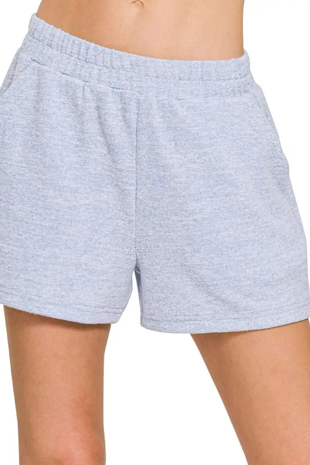 Travel Elastic Waist Shorts