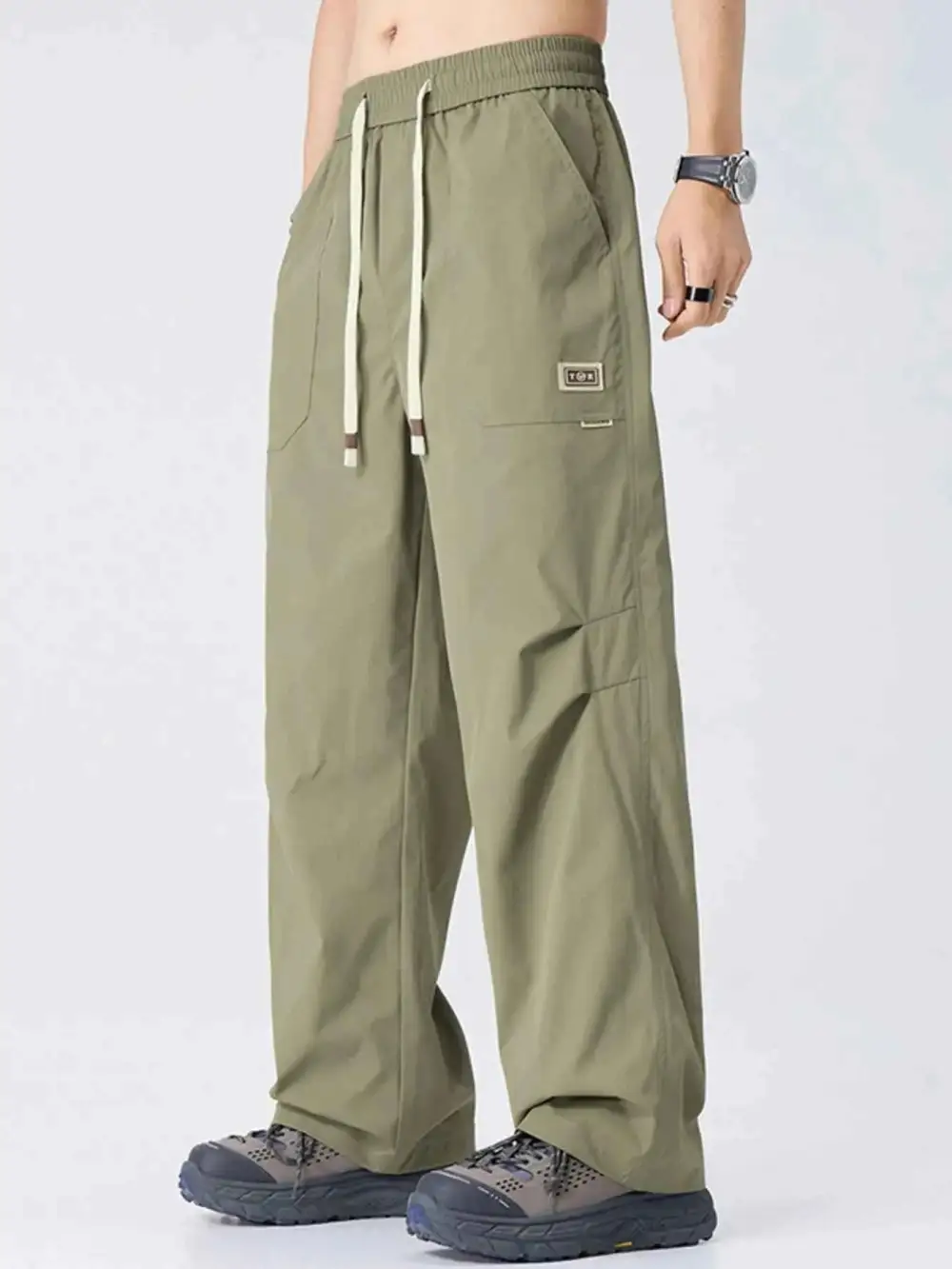 Casual Wide Leg Cargo Pants