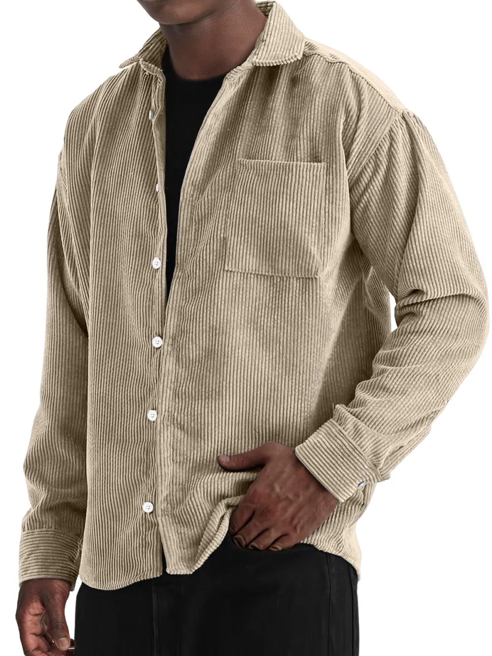 Modern Corduroy Pocket Shirt