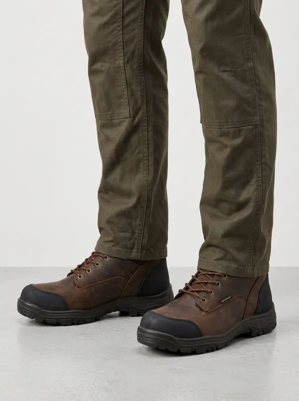 Men's Utility Waterproof Construction Graphic Detail Work Boots