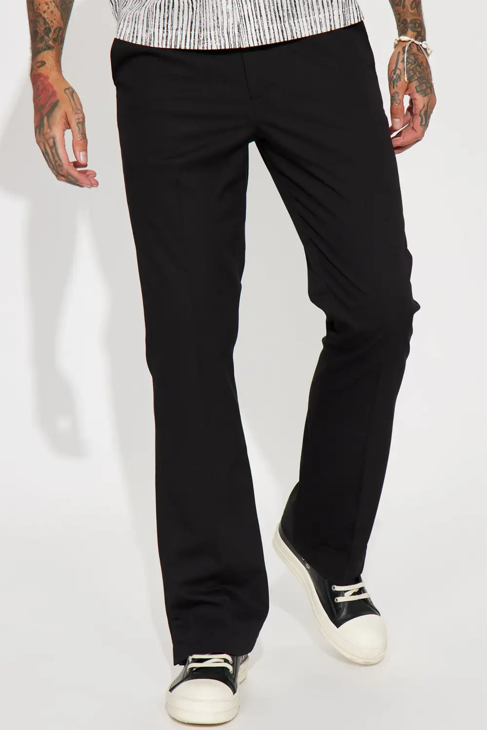 Casual Flare Slit Trouser
