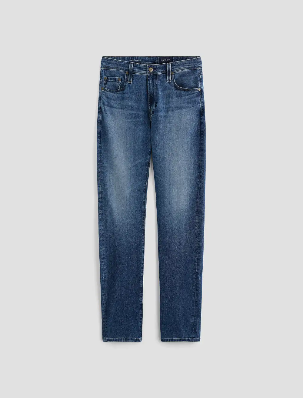 Men's Modern Slim Mid Rise Dual Elastic Stretch Jeans