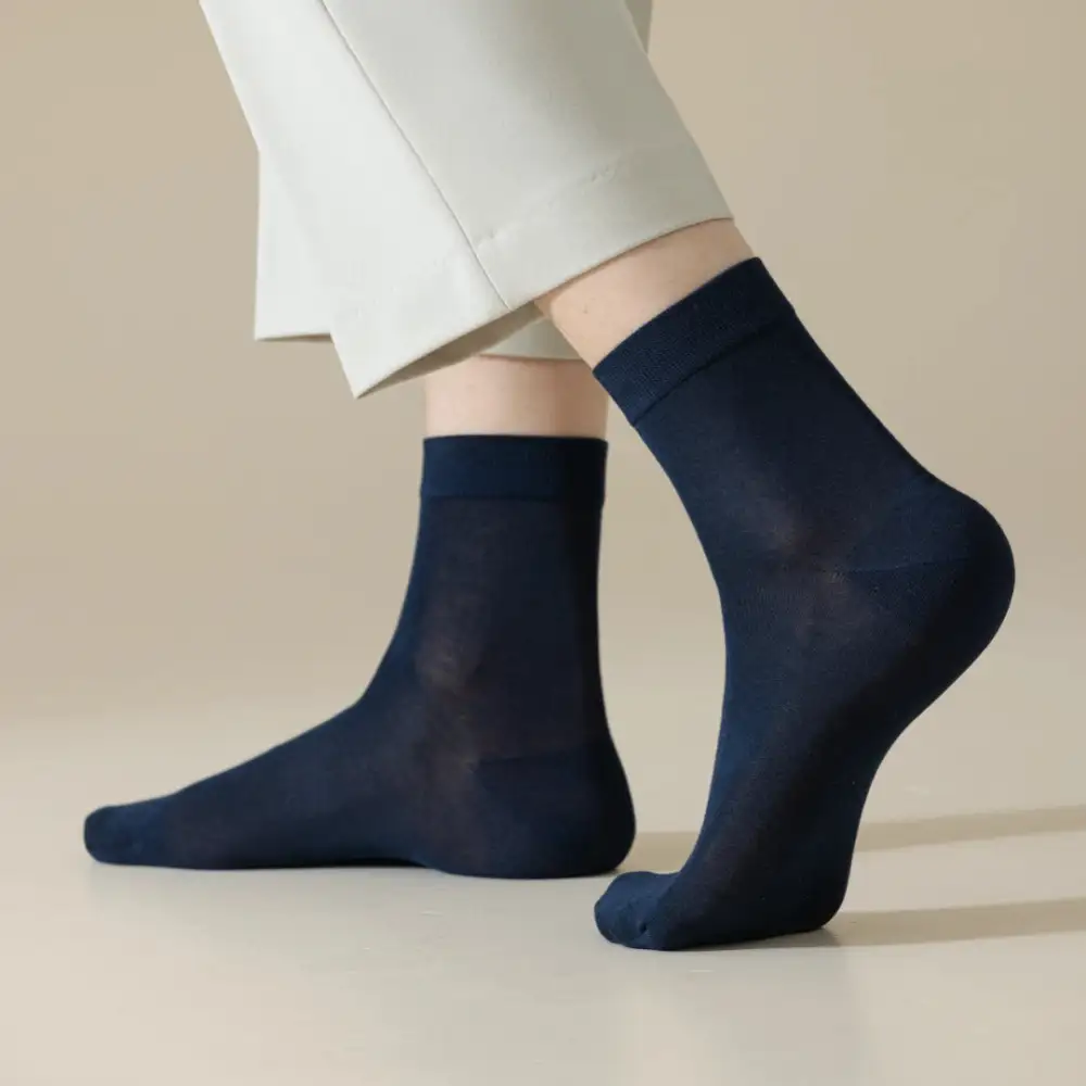 Silk Modal Lightweight Quarter Socks