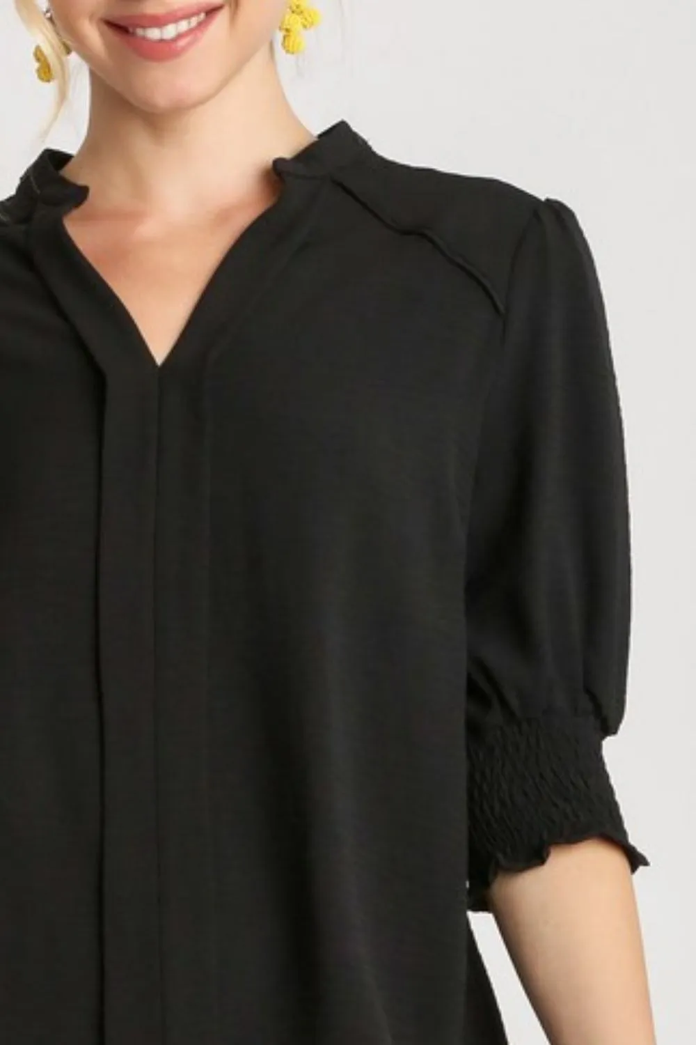 Refined Sheer Fashion Top