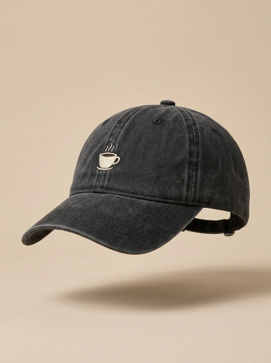 Heritage Coffee-Lover Embroidered Unisex Baseball Cap