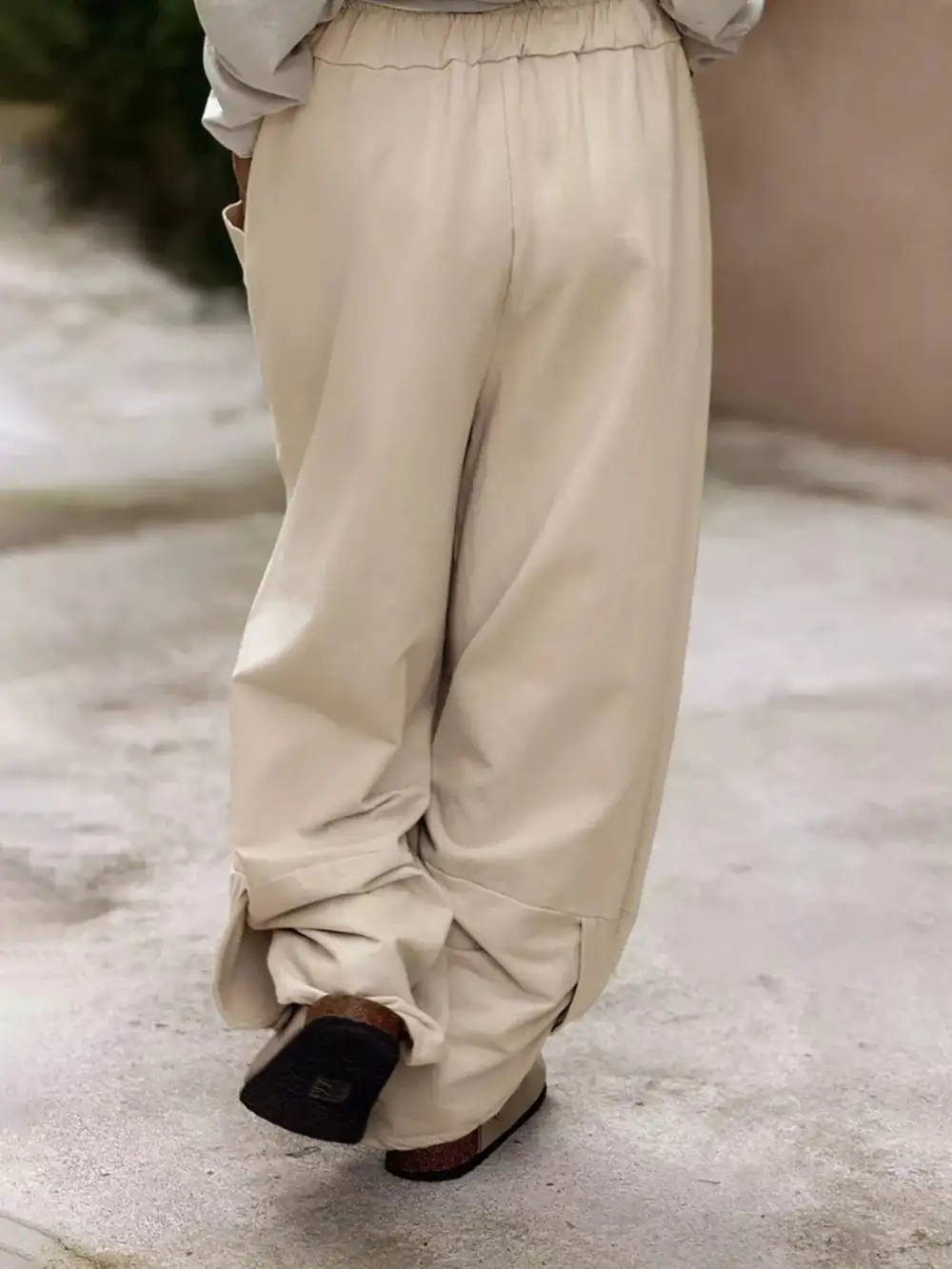 Relaxed Fit Pocketed Casual Everyday Pants