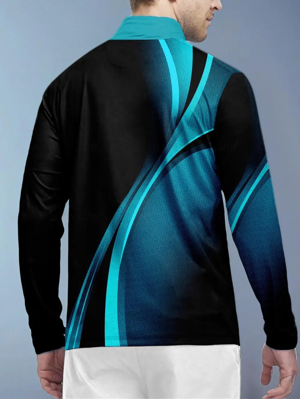 Long Sleeve Pullover Golf Shirt