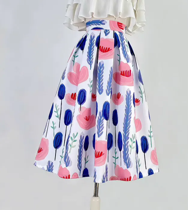 Soft Commuter Everyday Casual Skirt