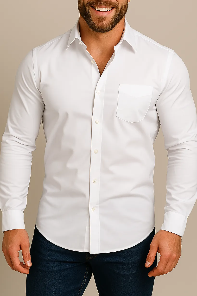 Slim Fit Lightweight Breathable Shirt