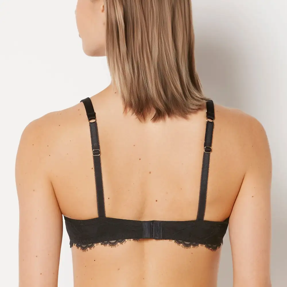 Lightly Lined Full Coverage Bra With Afterglow Lace