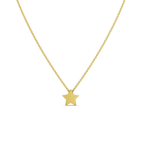 Star Solid Necklace