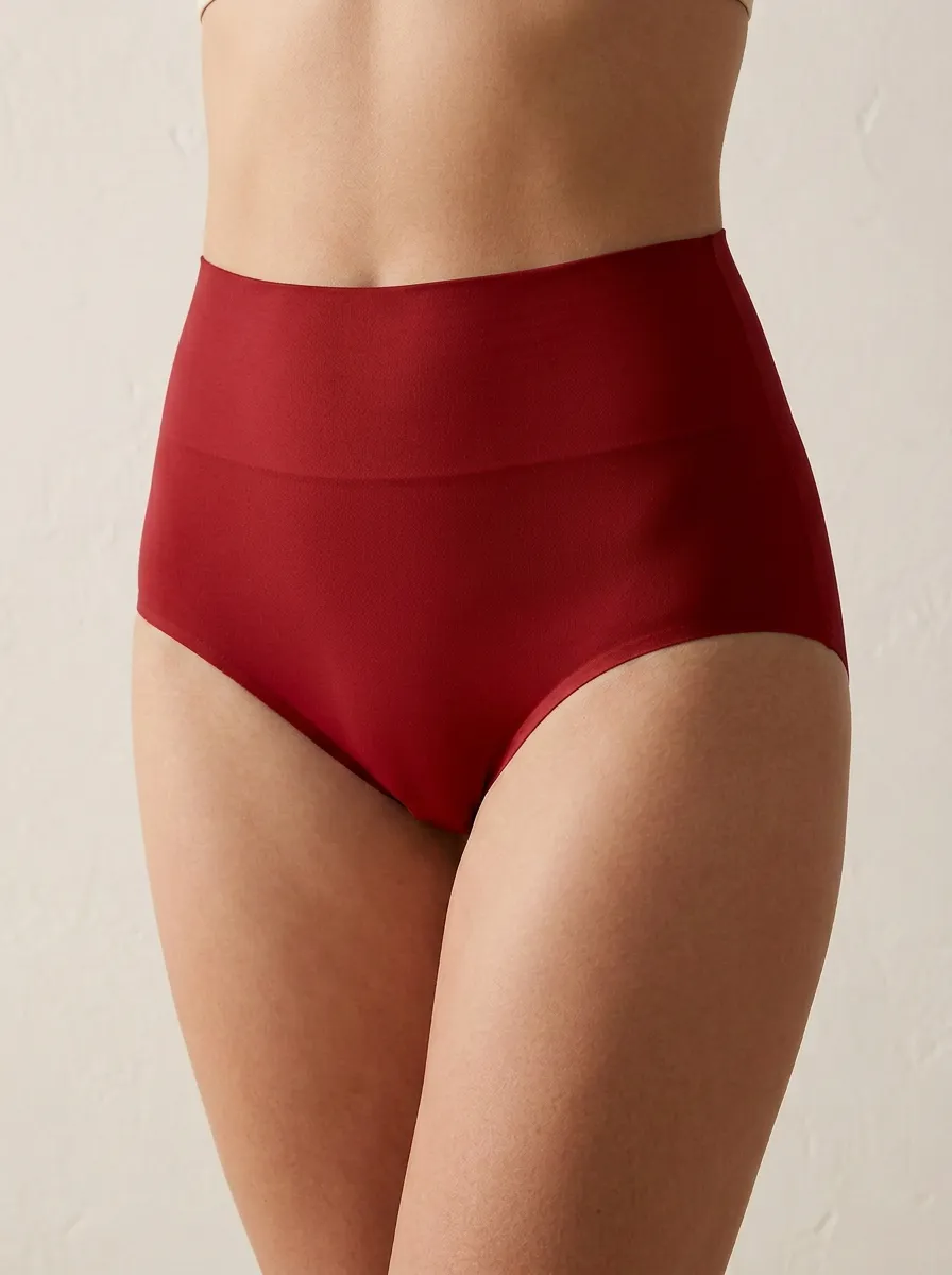 Women's Daily High-Waisted Seamless Panties