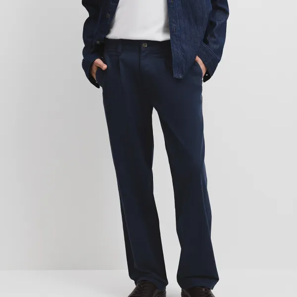 Men's Textured Classic Pants