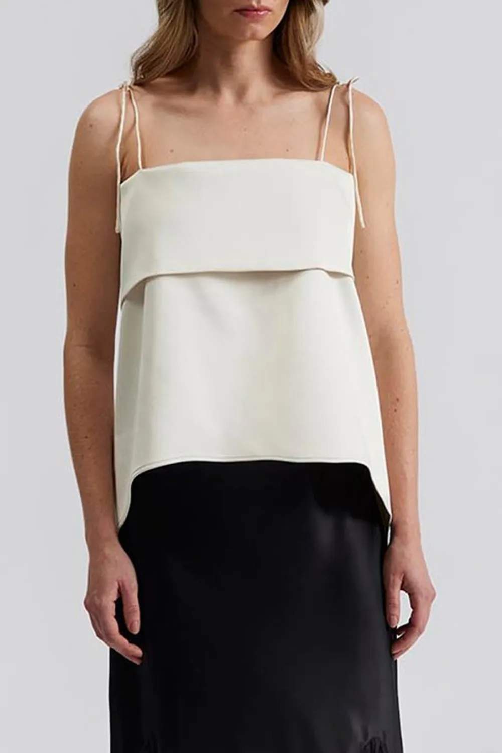 Open back strappy top