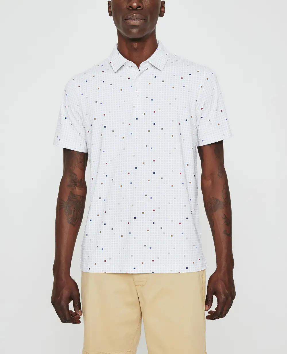 Men's Classic Fit Performance Knit Polo Shirt