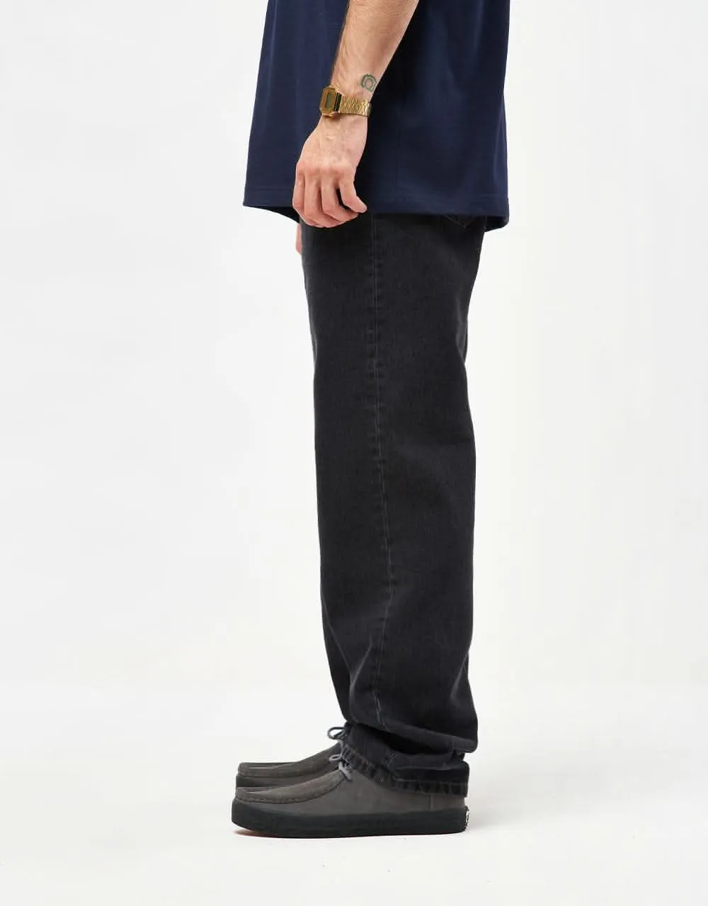 Everyday Stone Washed Relaxed Denim Jeans