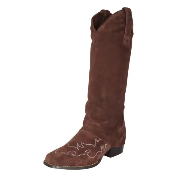 Durable Men's Western Boots With Classic Shaft