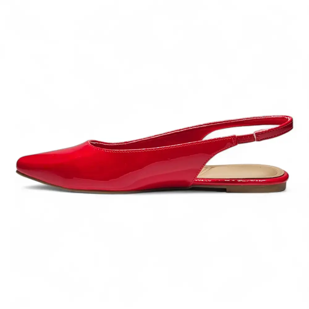 Nior Elegance Snip Toe Slingback Flat