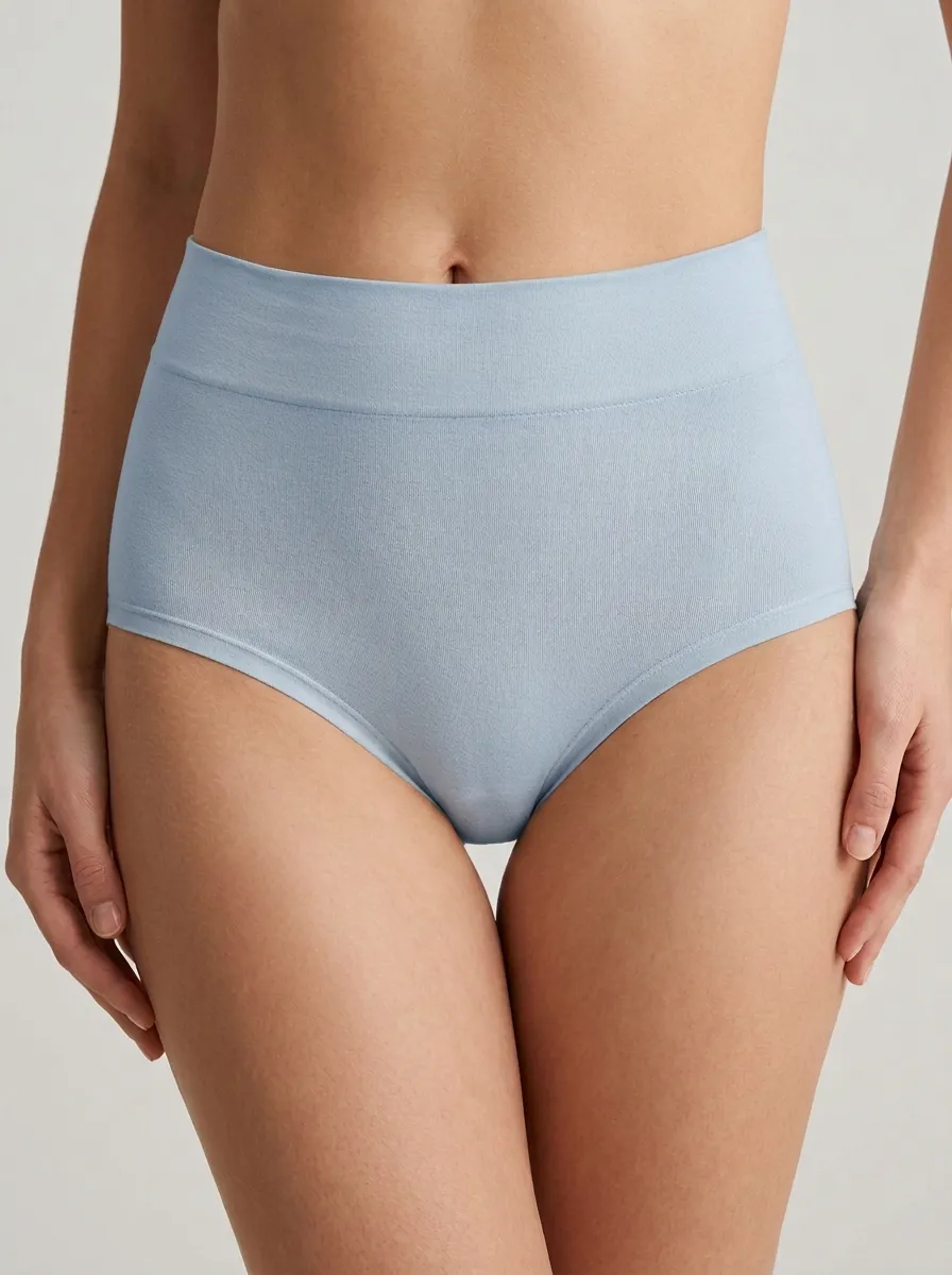 Modern Seamless High-Waisted Profile Women's Panties