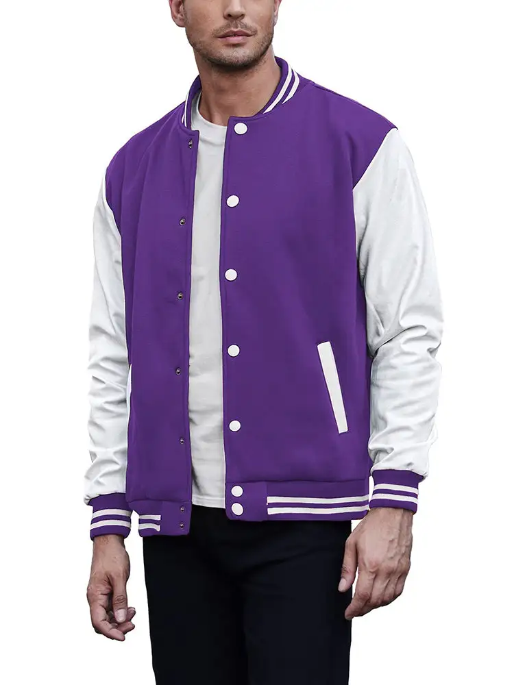 Fashion Varsity Baseball Bomber Jacket