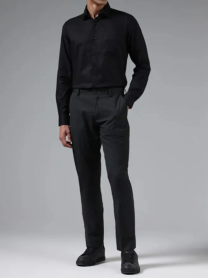 Formals Long Sleeve Cotton Relaxed-Fit Shirt