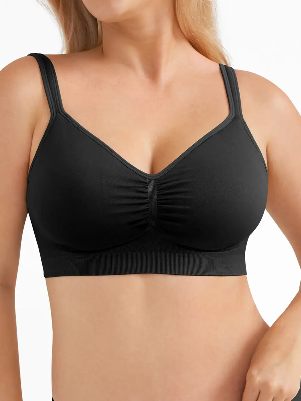 Clean Line Seamless Wireless Comfort Wide Bra