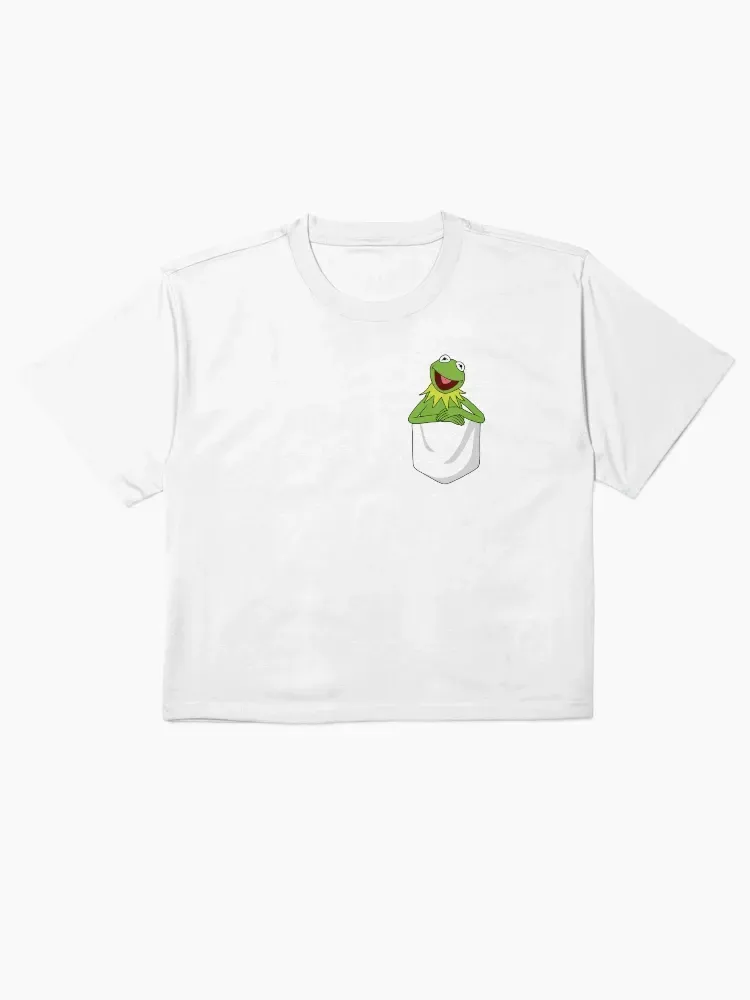 Little Frog Printed Loose Cotton Women'S Top