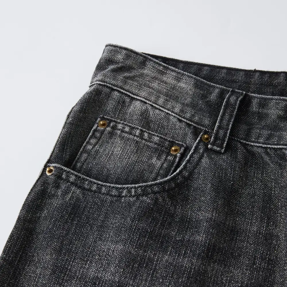 Modern Bootcut Whiskered Denim Jeans