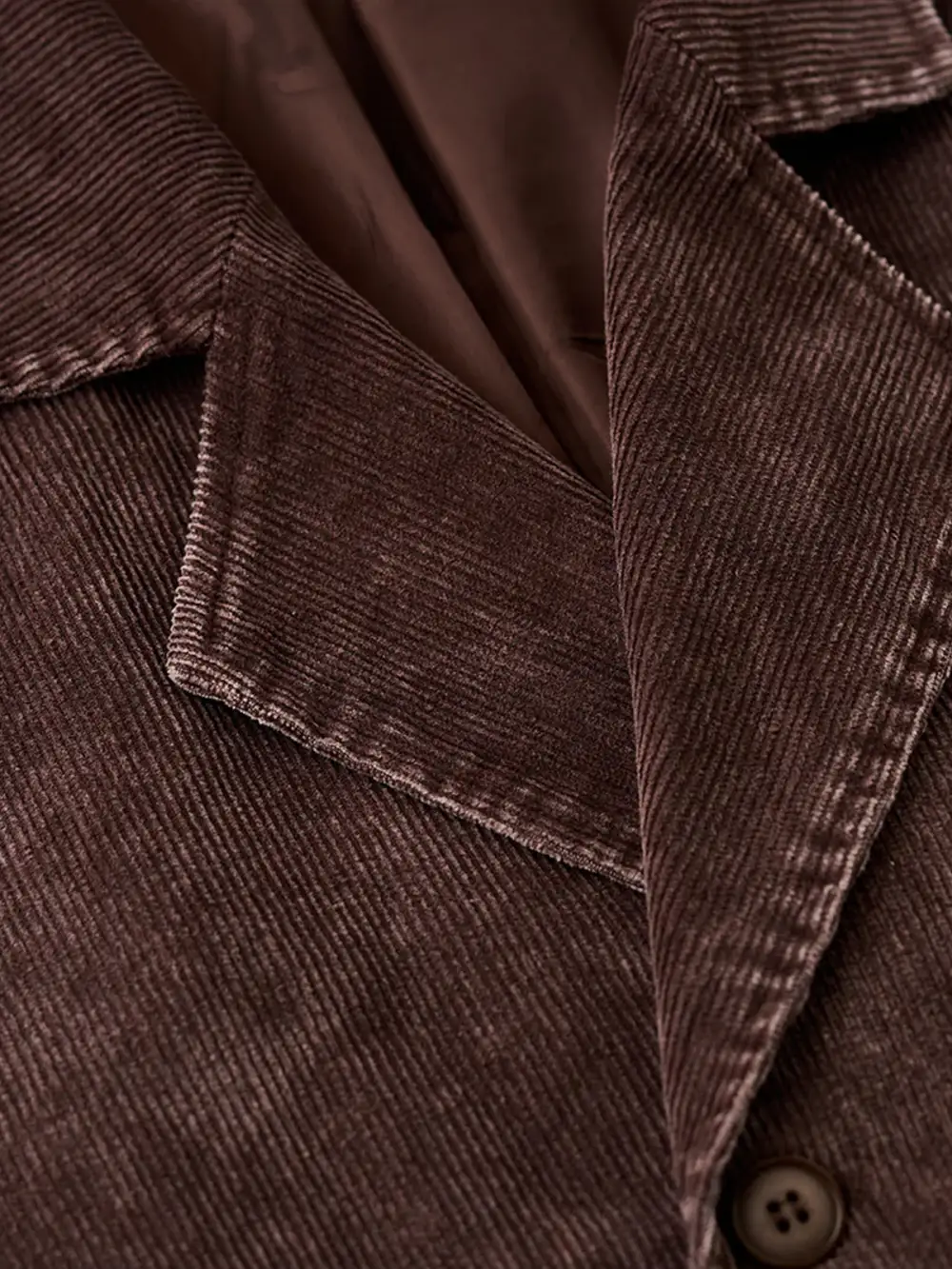 Men's Corduroy Suede Texture Tailored Jacket
