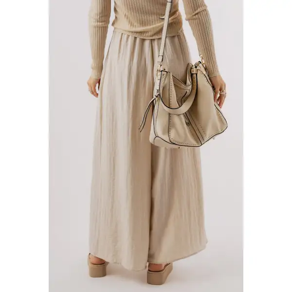 Everyday Tied Wide Leg Pants