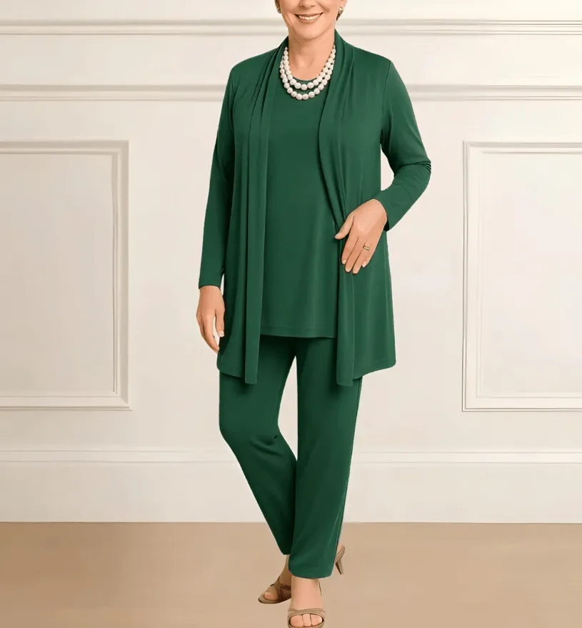 Cardigan Top & Pants Set