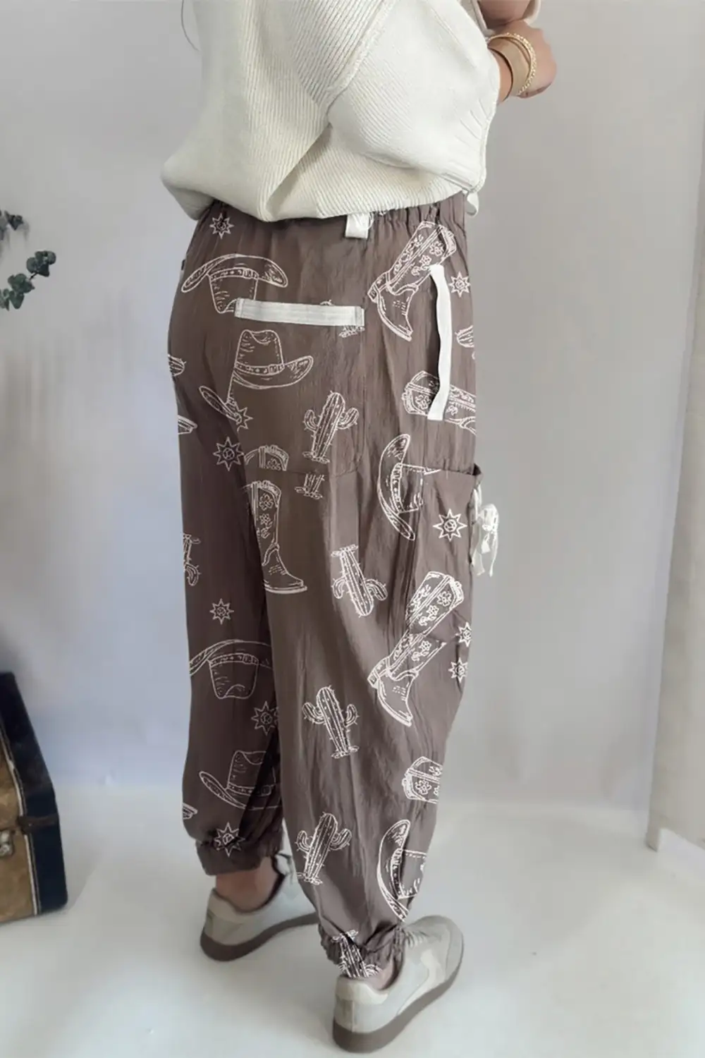 Active Drawstring Casual Pants