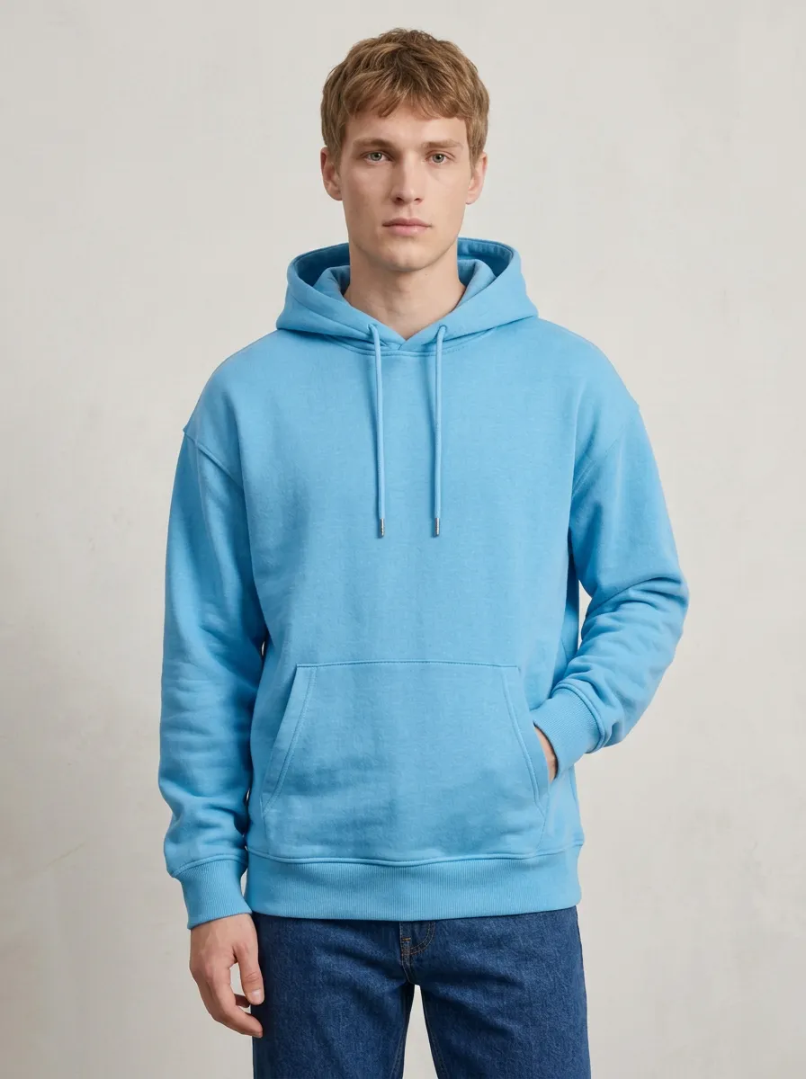 Relaxed Fit Unisex Hooded Sweatshirt