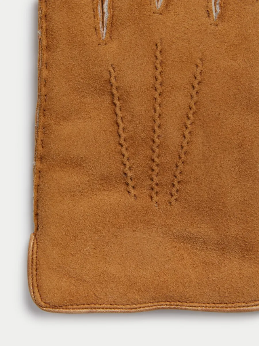 Suede Warm Gloves