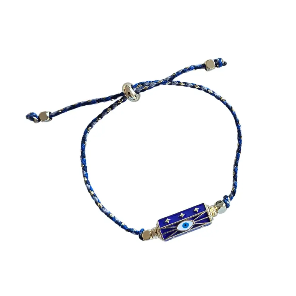 Metal Plated Cord Bracelet