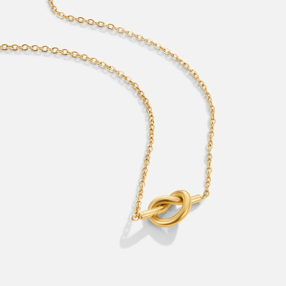 Adjustable Knot Necklace