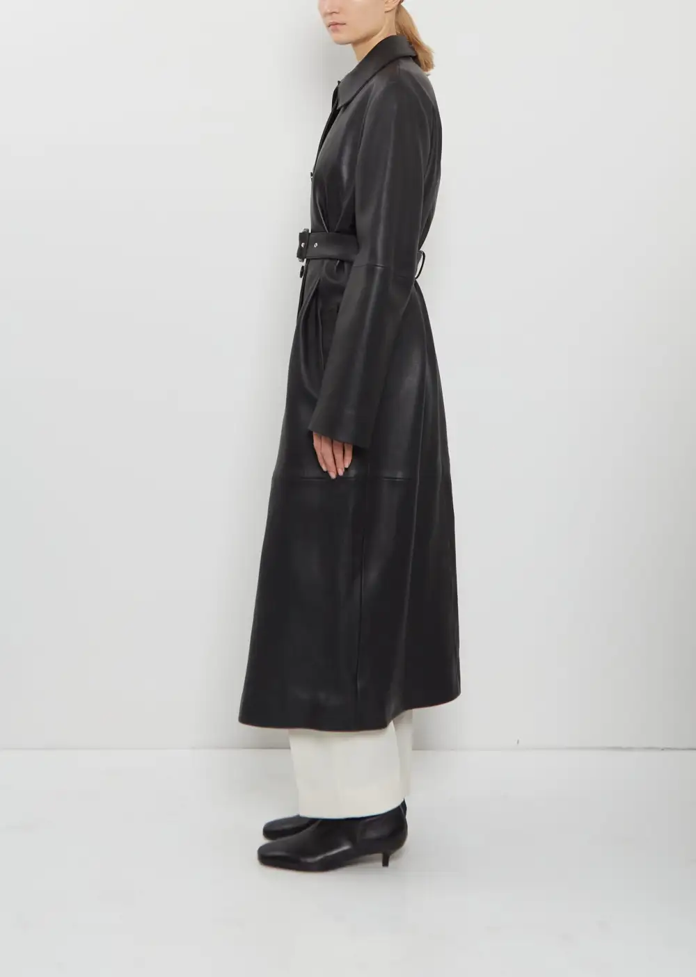 Women's Belted Single Breasted Coat