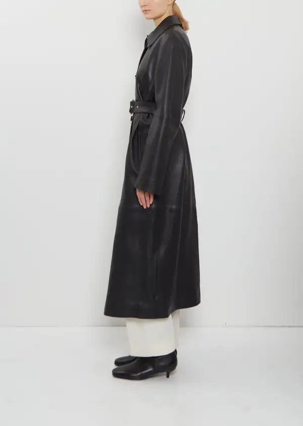 Women's Belted Single Breasted Coat