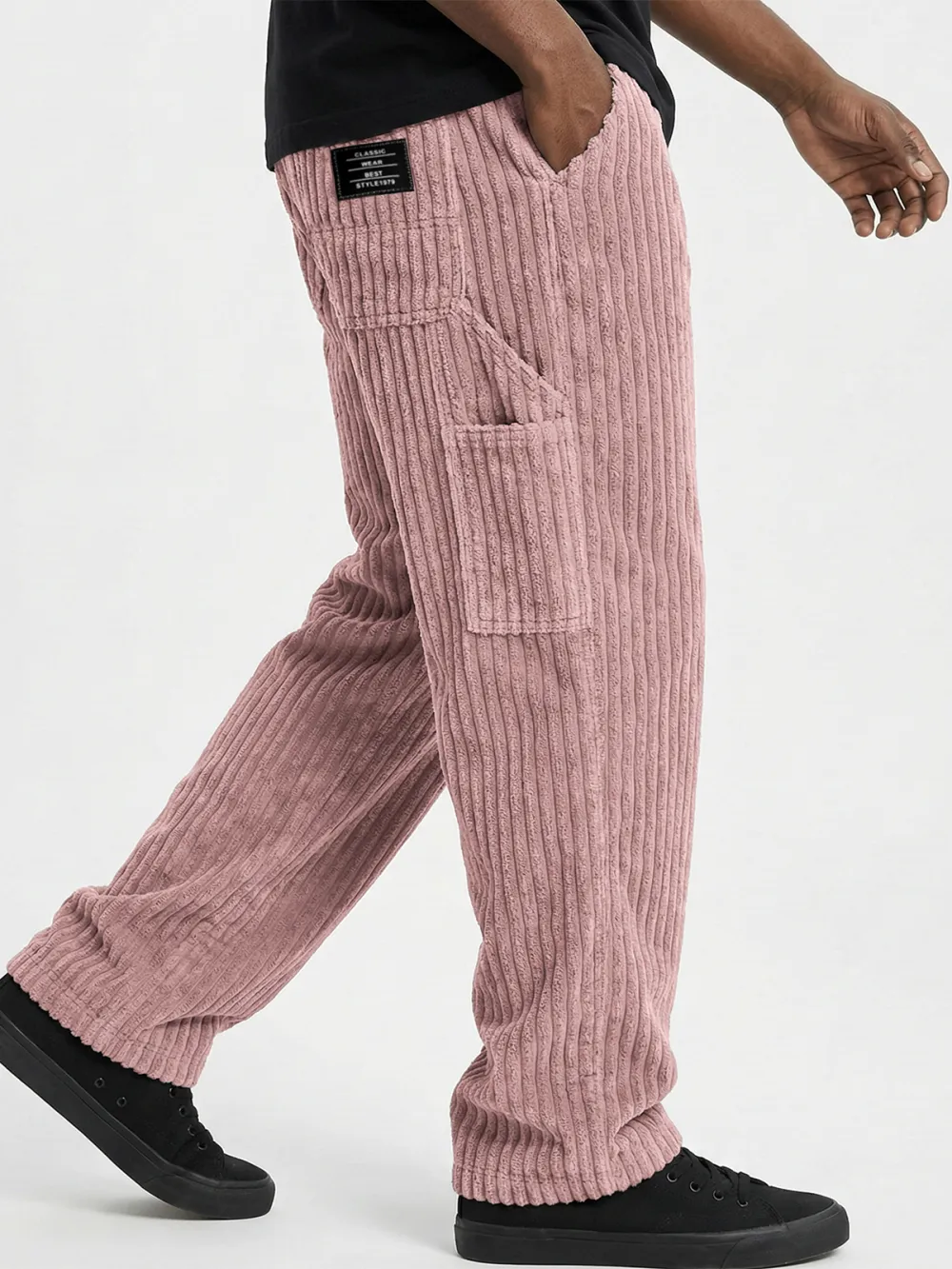 Comfort Fit Corduroy Pocket Pants