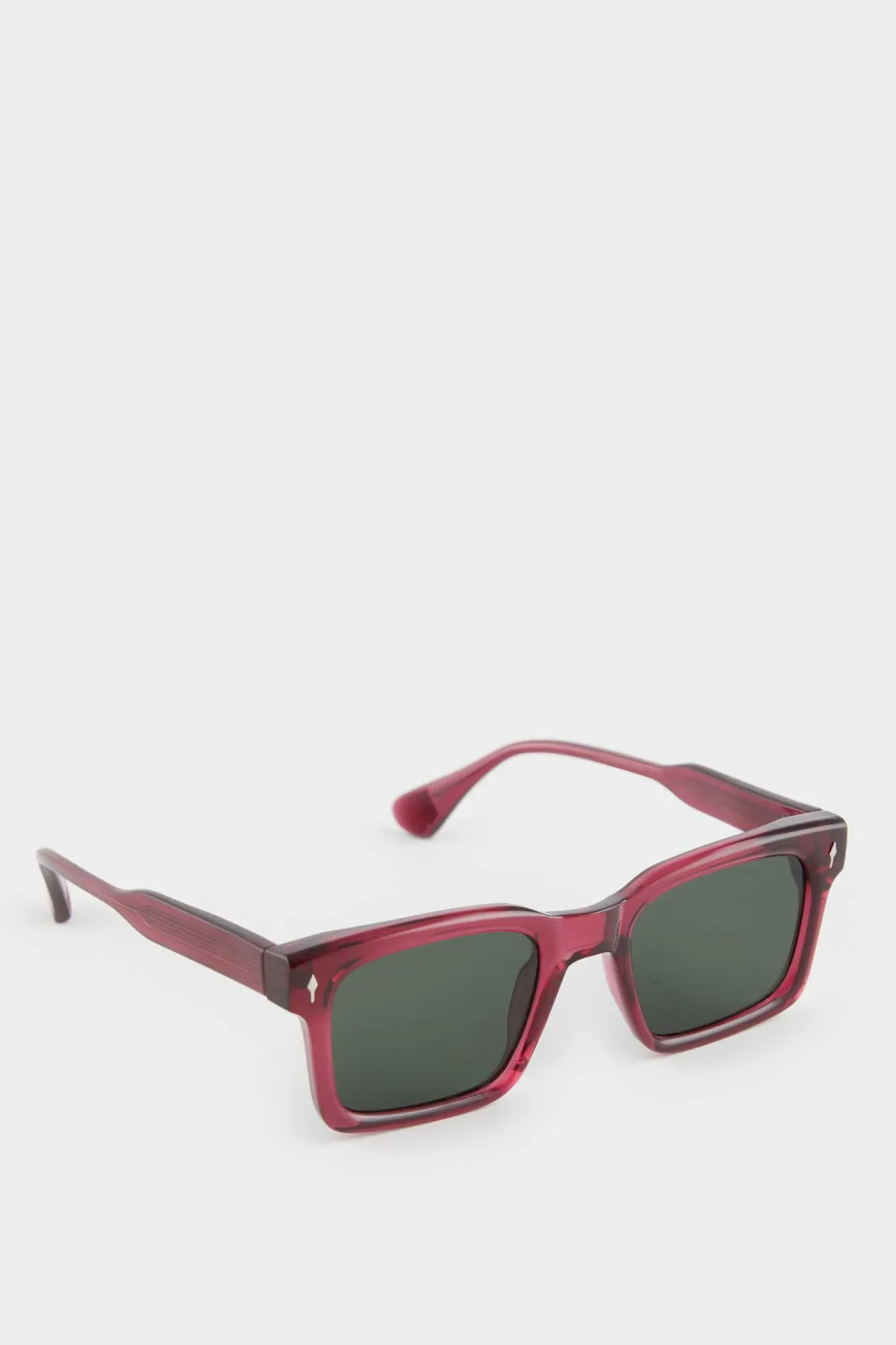 Black Square-Framed Sunglasses