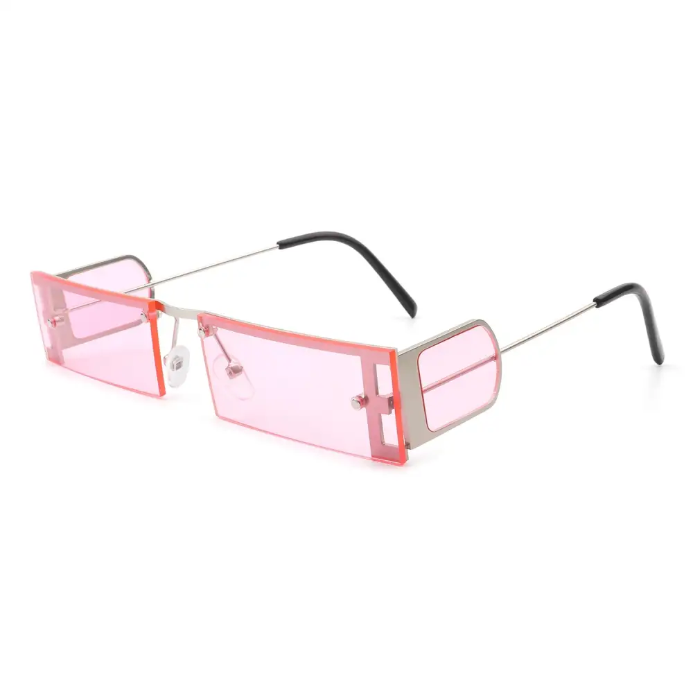 Rectangle Flat Top Frame Sunglasses