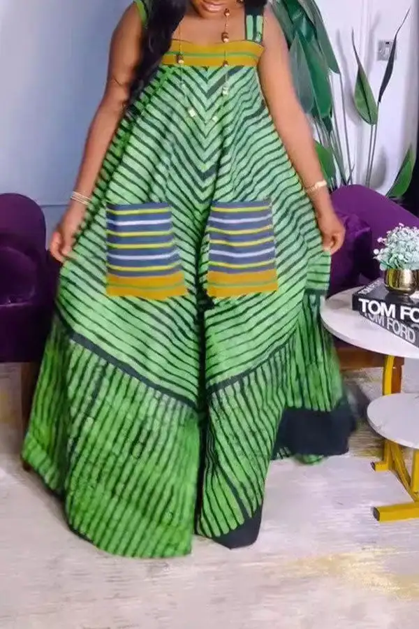 Pocket Wide-Leg Sleeveless Jumpsuit