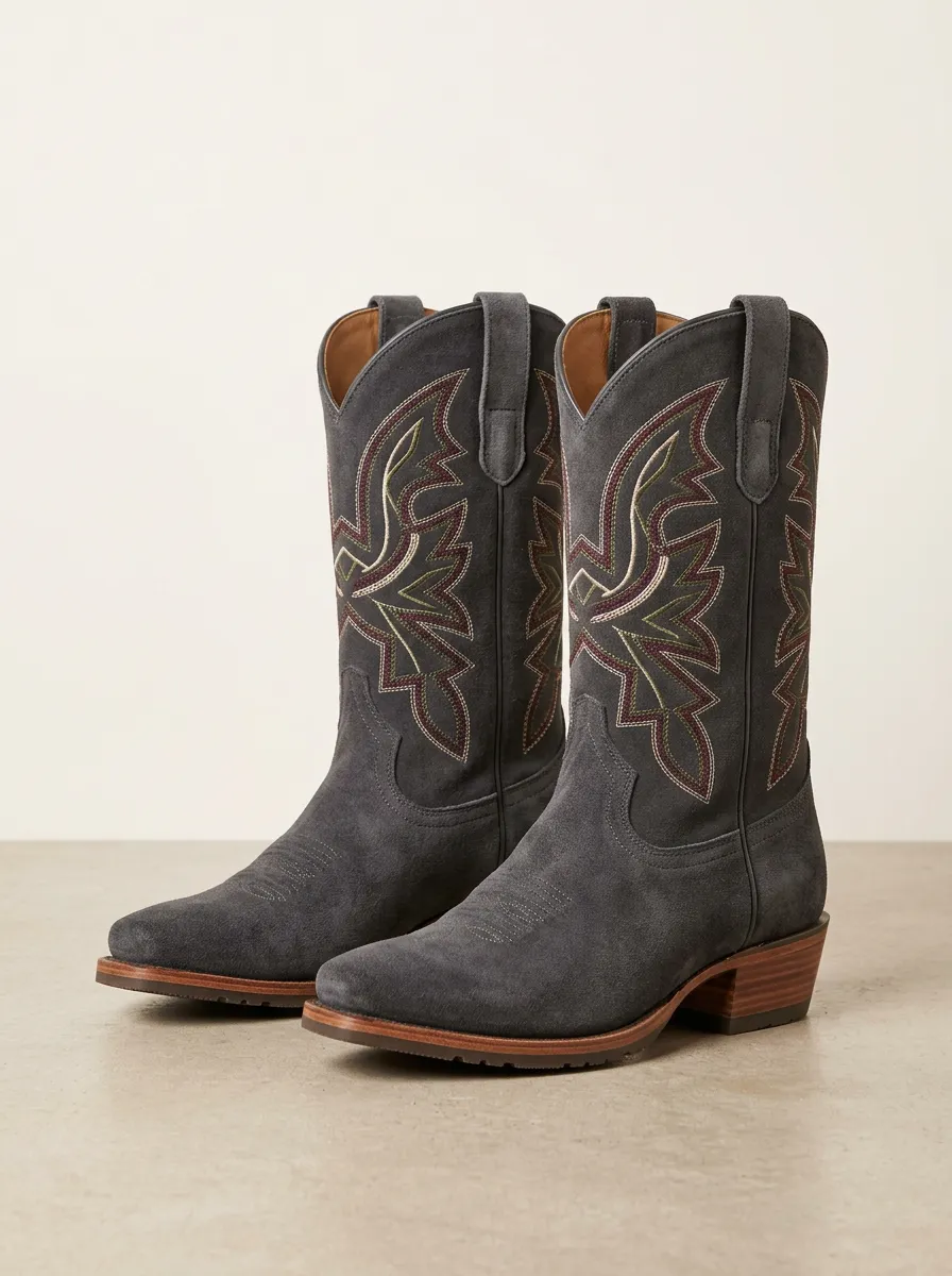 Women's Western Embroidered Cowboy Boots
