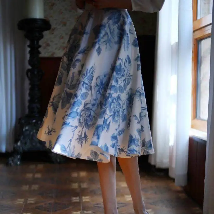 Breezy Carry Everyday Casual Floral Skirt