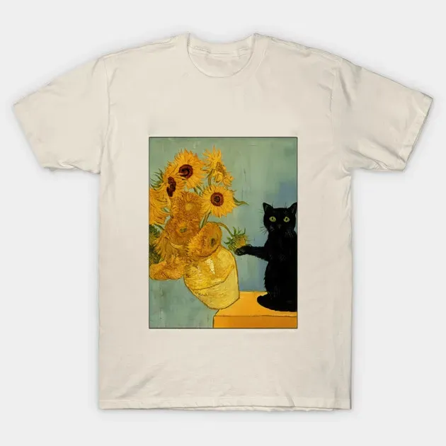 Short Sleeve Cat T-Shirt