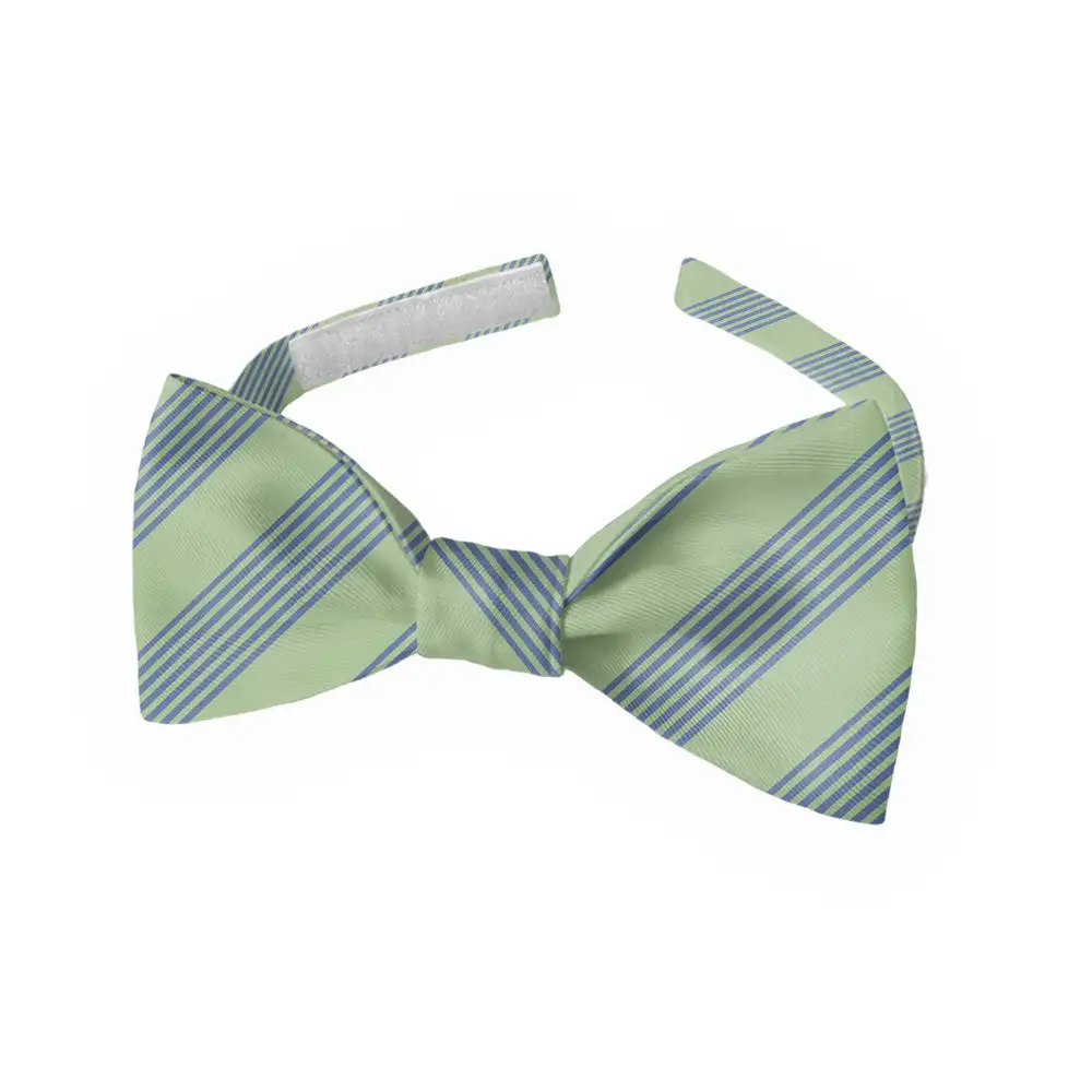 Lincoln Stripe Motif Bow Tie